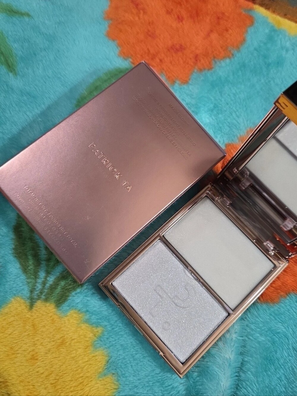 Patrick Ta Creme & Powder Light Reflecting Highlighter Duo My Love NIB
